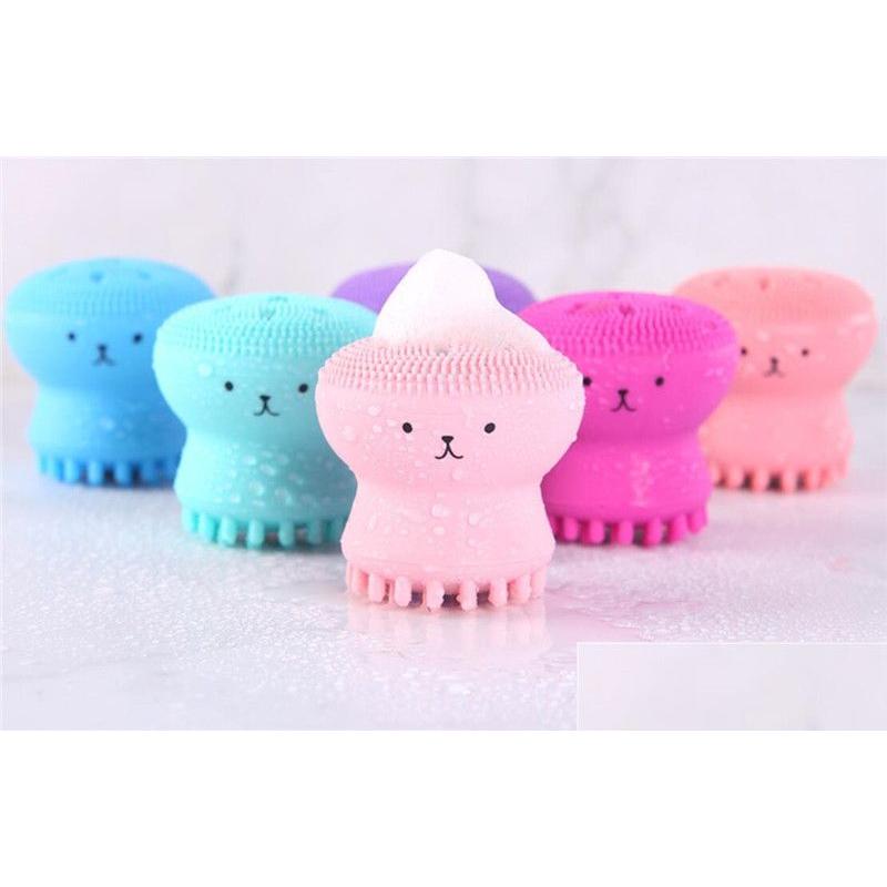 Cleansing Tools Lovely Cute Octopus Shape Sile Facial Cleaning Brush Deep Pore Exfoliator Face Washing Skin Care Xb1 Drop Delivery H Dhb6Z
Cleansing Tools Lovely Cute Octopus Shape Sile Facial Cleaning Brush Deep Pore Exfoliator Face Washing Skin Care Xb1 Drop Delivery H Dhb6Z