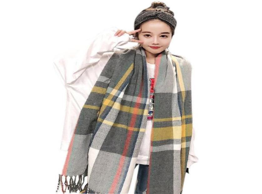 Autumn Winter Female Wool Plaid Scarf Women Cashmere Scarves Wide Lattices Long Shawl Wrap Blanket Warm Tippet Drop Ship Bandanas9299925
Autumn Winter Female Wool Plaid Scarf Women Cashmere Scarves Wide Lattices Long Shawl Wrap Blanket Warm Tippet Drop Ship Bandanas9299925