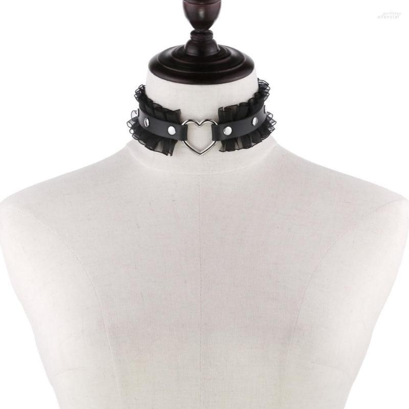 Choker Black Sexy Trendy Rock Gothic Collar Necklaces Jewelry Goth PU Leather Lace Heart Harajuku Punk Necklace For Women Gift
Choker Black Sexy Trendy Rock Gothic Collar Necklaces Jewelry Goth PU Leather Lace Heart Harajuku Punk Necklace For Women Gift