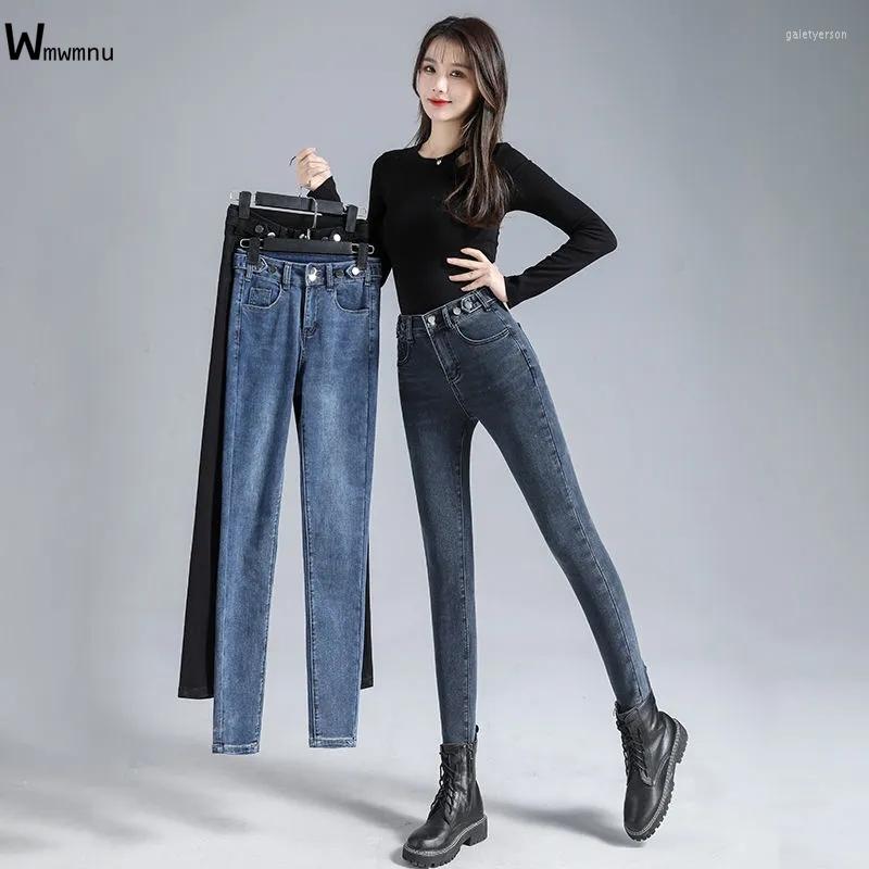 Women's Jeans Fashion Button High Waist Warm Denim Pants Classic Plus Velvet Black Vaqueros 2023 Winter Thicken Women's Skinny, Blue gray
Women's Jeans Fashion Button High Waist Warm Denim Pants Classic Plus Velvet Black Vaqueros 2023 Winter Thicken Women's Skinny, Blue gray
