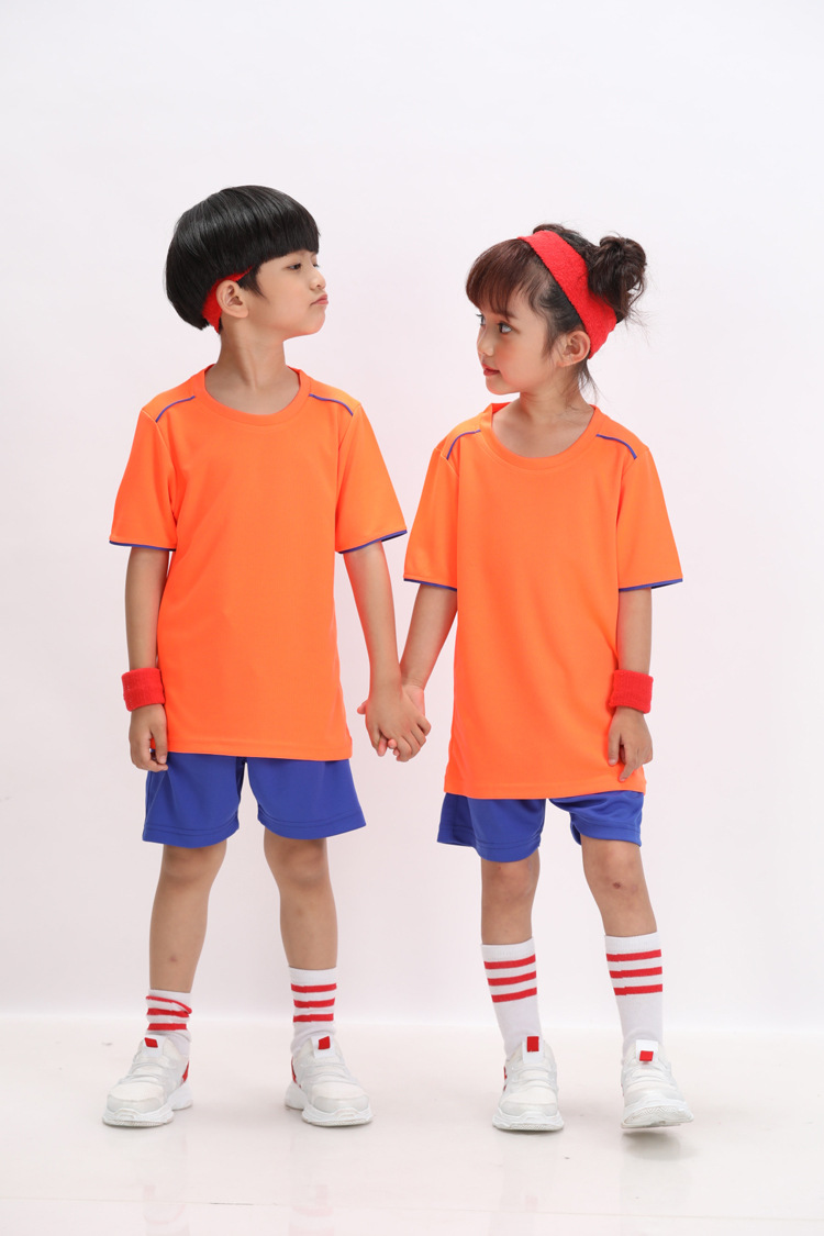 Breathable Quick-Drying Childrens Football Uniforms Suit Childrens Clothing Customization Training Wear Group Buying Competition Primary and, Orange top can match any color pants
Breathable Quick-Drying Childrens Football Uniforms Suit Childrens Clothing Customization Training Wear Group Buying Competition Primary and, Orange top can match any color pants