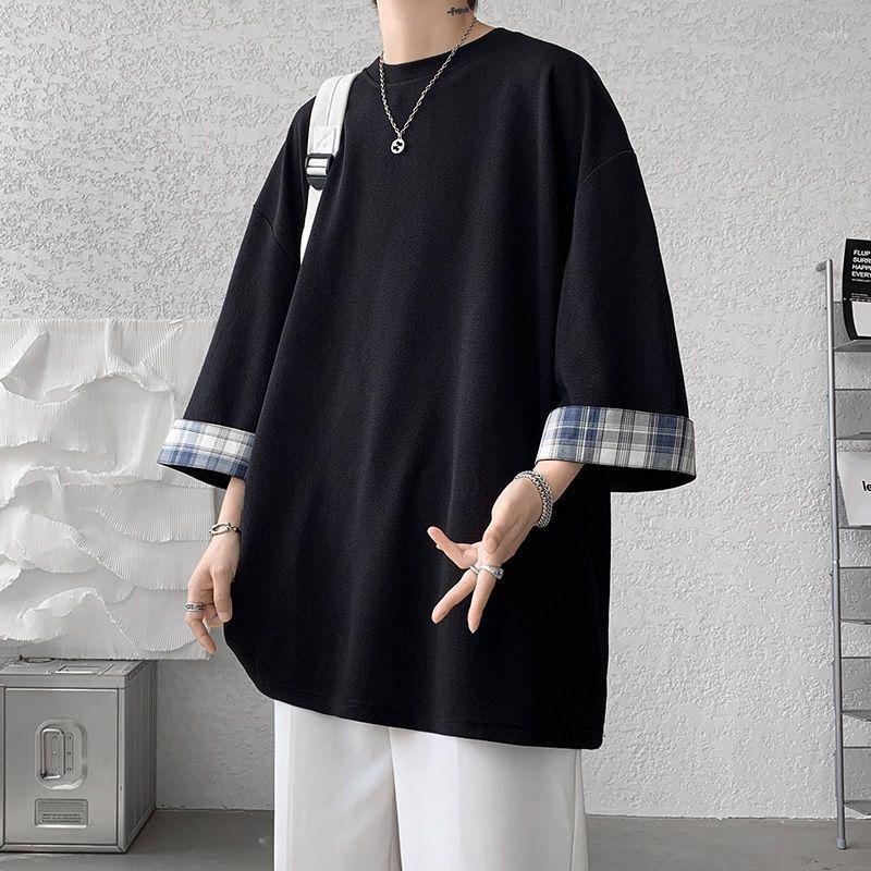 Men's T Shirts Spring Summer Short-sleeved T-shirt Men Hip-hop Oversized Streetwear Korean Fashion Casual Tops Loose Tshirt, Black
Men's T Shirts Spring Summer Short-sleeved T-shirt Men Hip-hop Oversized Streetwear Korean Fashion Casual Tops Loose Tshirt, Black