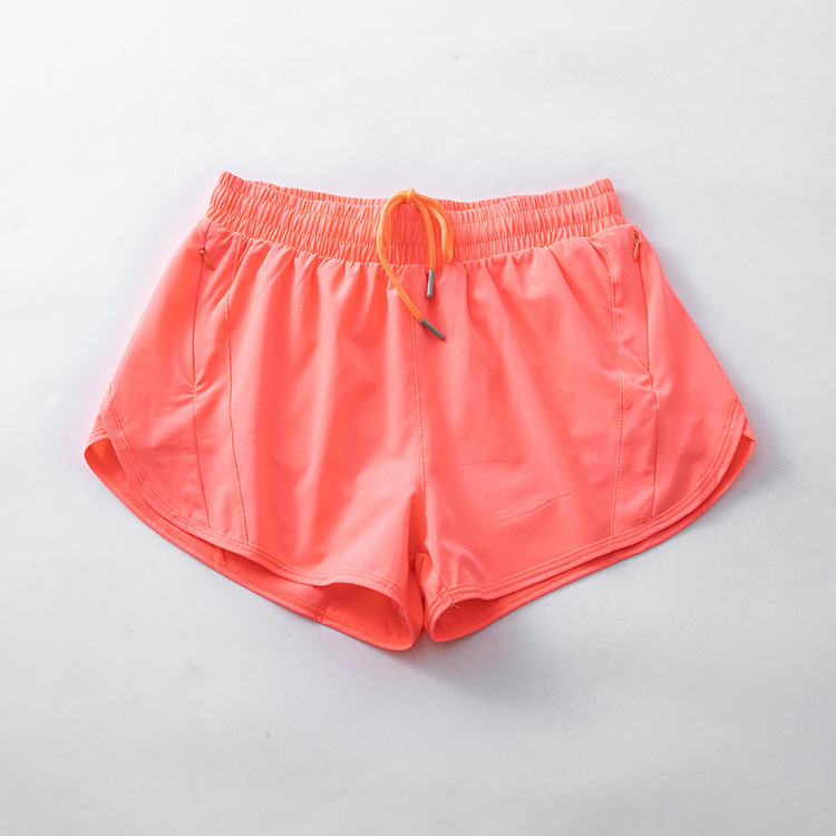 Summer Yoga Hotty Hot Shorts Breathable Quick Drying Sports Underwear Womens Pocket Running Fitness Pants Princess Sportswear Gym Legging lu Q0JF