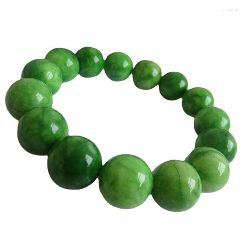 Bangle Emerald Jade Bracelet Women Mens Genuine Jades Stone Beads Elastic Beaded Jadeite Bracelets Natural Jewellery
Bangle Emerald Jade Bracelet Women Mens Genuine Jades Stone Beads Elastic Beaded Jadeite Bracelets Natural Jewellery