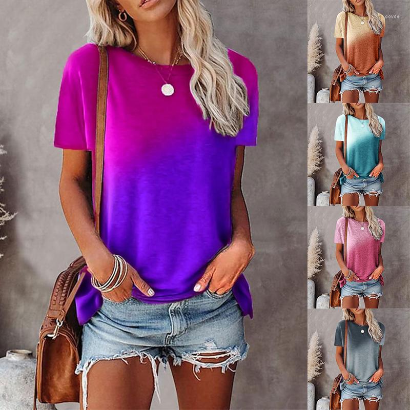 Women' T Shirts Sporty Regular All-Season T-Shirts Short Sleeve Tie Dye Side Split Women Round Neck T-Shirt Panelled Cotton Pullover, Green
Women' T Shirts Sporty Regular All-Season T-Shirts Short Sleeve Tie Dye Side Split Women Round Neck T-Shirt Panelled Cotton Pullover, Green