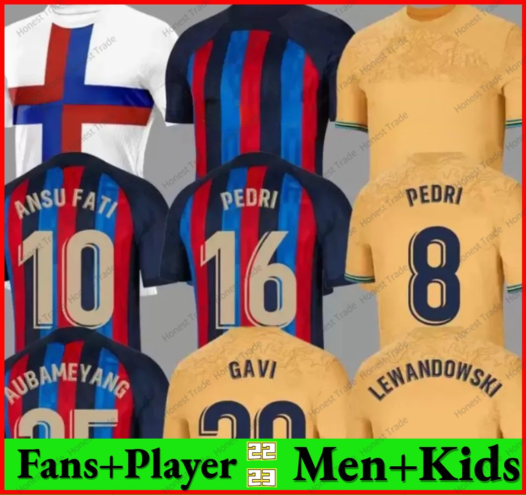 2022 2023 MEMPHIS Soccer Jersey ANSU FATI BARCElONA PEDRI BarCA GAVI F. DE JONG ADAMA AUBA home away 3rd Men kids kit Camisetas de football shirt, 22/23 third+la liga
2022 2023 MEMPHIS Soccer Jersey ANSU FATI BARCElONA PEDRI BarCA GAVI F. DE JONG ADAMA AUBA home away 3rd Men kids kit Camisetas de football shirt, 22/23 third+la liga