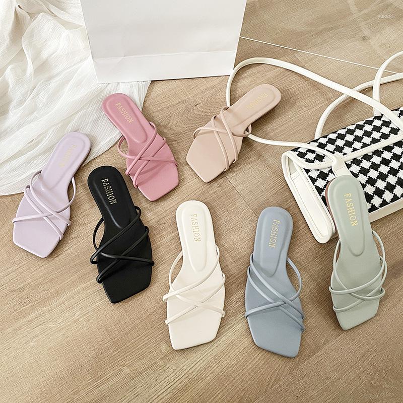Slippers Flat Women Summer Shoes Casual Bottom Sandals Flip Flops Candy Color Indoor Outdoor Beach Slides Cross Pantuflas, A-rose red
Slippers Flat Women Summer Shoes Casual Bottom Sandals Flip Flops Candy Color Indoor Outdoor Beach Slides Cross Pantuflas, A-rose red