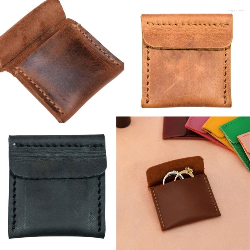Jewelry Pouches Retro Leather Rings Storage Bag Holder Cowhide Organizer Mini Material For
Jewelry Pouches Retro Leather Rings Storage Bag Holder Cowhide Organizer Mini Material For
