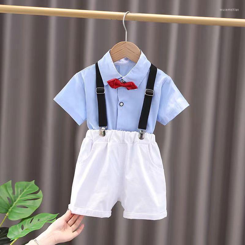 Clothing Sets 2023 Boy For Girl's Summer 2 PCS Set T-shirt & Dress