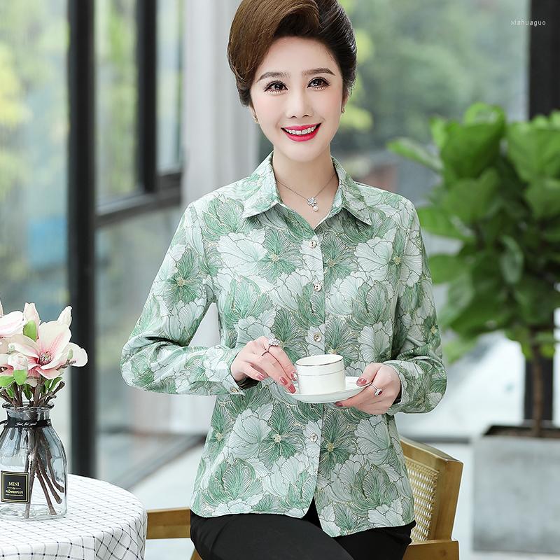 Women's Blouses Women Floarl Shirt 2023 Spring Long Sleeve Turn-down Collar Lady Flowers Blouse, Blue
Women's Blouses Women Floarl Shirt 2023 Spring Long Sleeve Turn-down Collar Lady Flowers Blouse, Blue