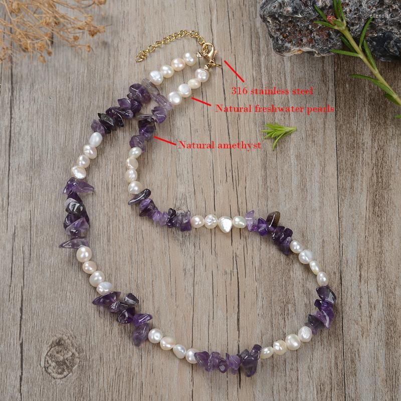Chains Natural Fresh Water Pearl Stone Necklace Baroque Jewelry Female Wedding Gord22
Chains Natural Fresh Water Pearl Stone Necklace Baroque Jewelry Female Wedding Gord22