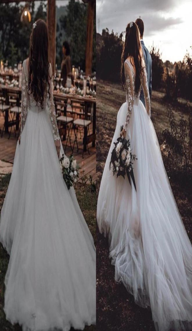 2020 Country V Backless 3D Floral Flowers Wedding Dresses Bridal Gown Illusion Long Sleeves Princess A line Cheap Long Wedding Gow4644103, Khaki
2020 Country V Backless 3D Floral Flowers Wedding Dresses Bridal Gown Illusion Long Sleeves Princess A line Cheap Long Wedding Gow4644103, Khaki