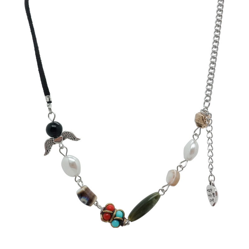 Chinese Style Retro Stone Beaded Necklaces for Women Niche Spring/summer Sweater Versatile Chain
Chinese Style Retro Stone Beaded Necklaces for Women Niche Spring/summer Sweater Versatile Chain