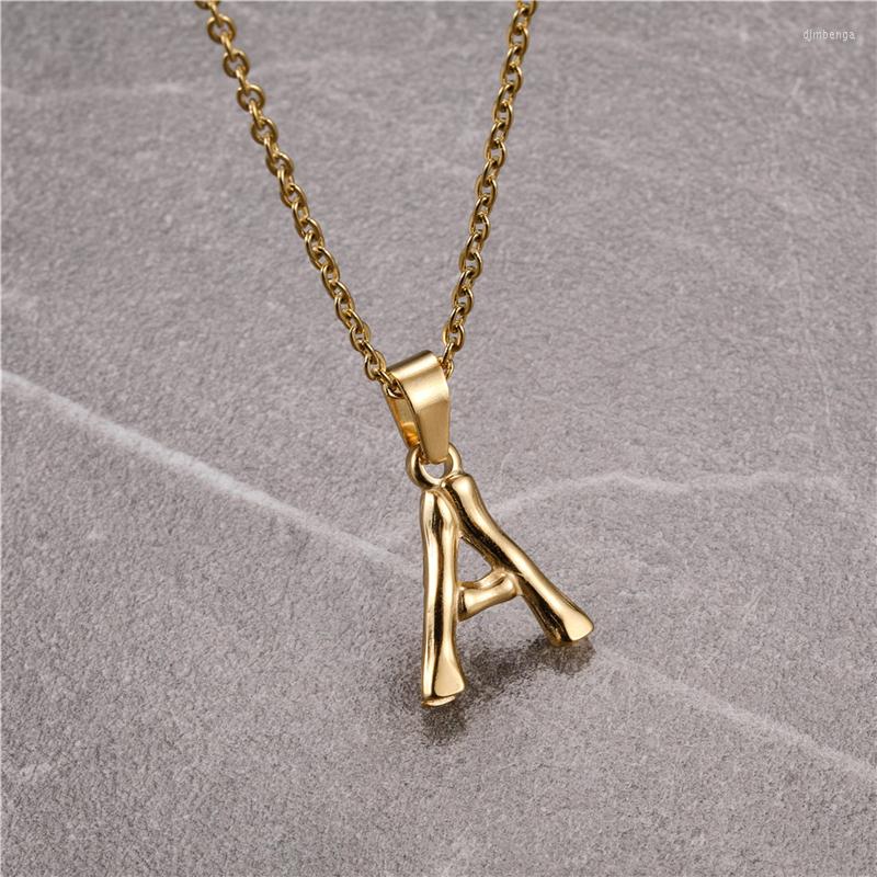 Pendant Necklaces US7 26 Letters Bamboo Necklace Stainless Steel Initial For Women Men Big Alphabet Chain On The Neck Choker Jewelry
Pendant Necklaces US7 26 Letters Bamboo Necklace Stainless Steel Initial For Women Men Big Alphabet Chain On The Neck Choker Jewelry