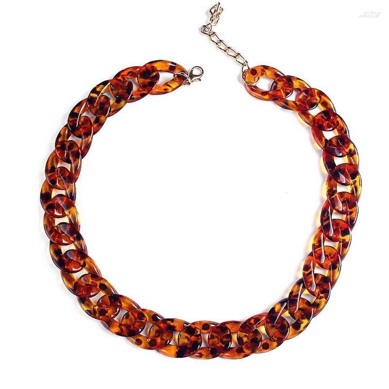 Choker Chunky Leopard Print Chain Necklaces Collar Women Punk Fashion Jewelry Accessories Natural Decorations
Choker Chunky Leopard Print Chain Necklaces Collar Women Punk Fashion Jewelry Accessories Natural Decorations