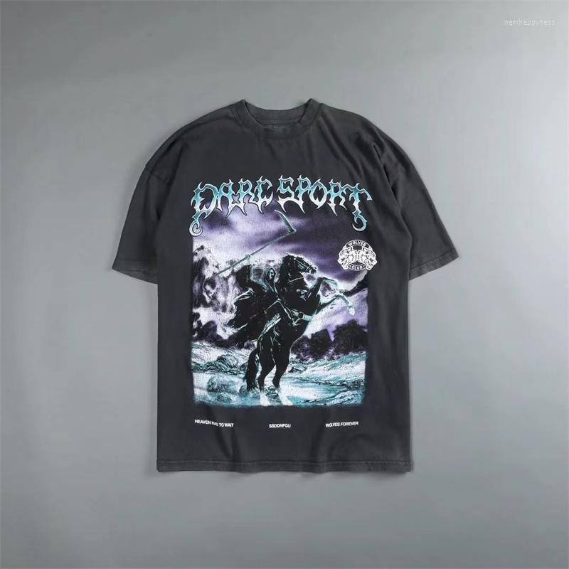 Men's T Shirts DARC SPORT WOLVES Skull Print Shirt Hombre Streetwear Style Fashion Summer Cool Men/women Tshirt Cotton Moda, T1208 brown
Men's T Shirts DARC SPORT WOLVES Skull Print Shirt Hombre Streetwear Style Fashion Summer Cool Men/women Tshirt Cotton Moda, T1208 brown