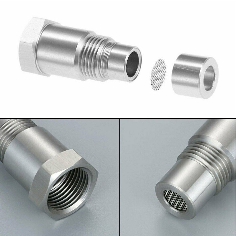Car Sensor Automobile Modification Accessories Oxygen Sensor Filter Joint Adapter M18 * 1.5 With Filtering Net