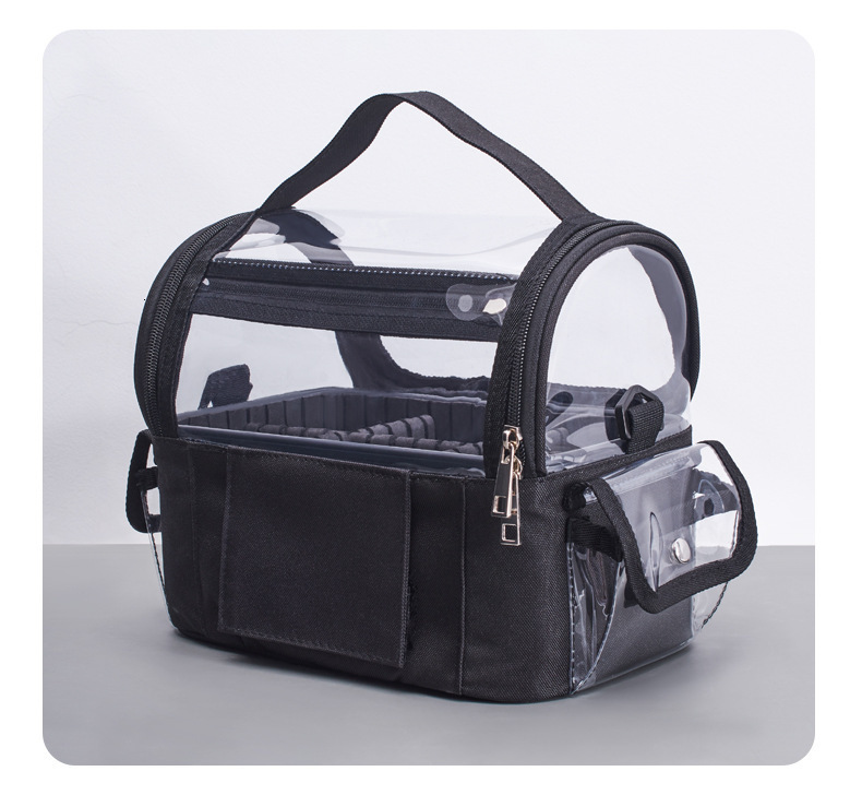Cosmetic Bags Cases PVC Makeup Bag For Women Large Capacity Travel Waterproof Transparent Cosmetic Box With Compartments 230627