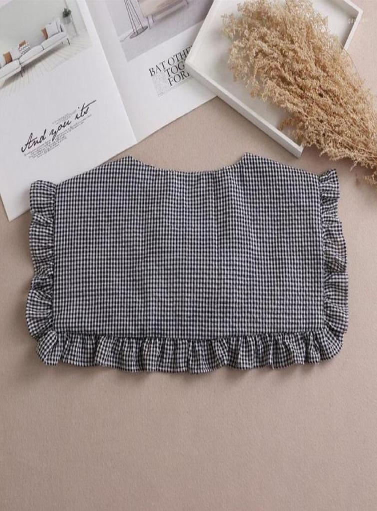 Style Ladies Cotton Plaid Shawl Straps Fake Collar Coat Lapel Shirt Detachable Top Acces Z9M1 Neck Ties8219412
Style Ladies Cotton Plaid Shawl Straps Fake Collar Coat Lapel Shirt Detachable Top Acces Z9M1 Neck Ties8219412