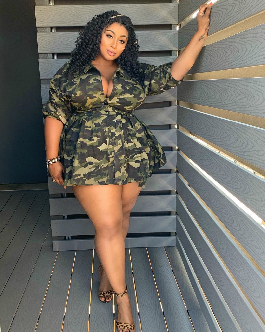 Plus size Dresses Size Women Elegant Camouflage Print Ruffled Mini Dress Cardigan Short Sleeve Belt Bodycon Summer Party Club Sexy 230627, Qianlanmicai
Plus size Dresses Size Women Elegant Camouflage Print Ruffled Mini Dress Cardigan Short Sleeve Belt Bodycon Summer Party Club Sexy 230627, Qianlanmicai