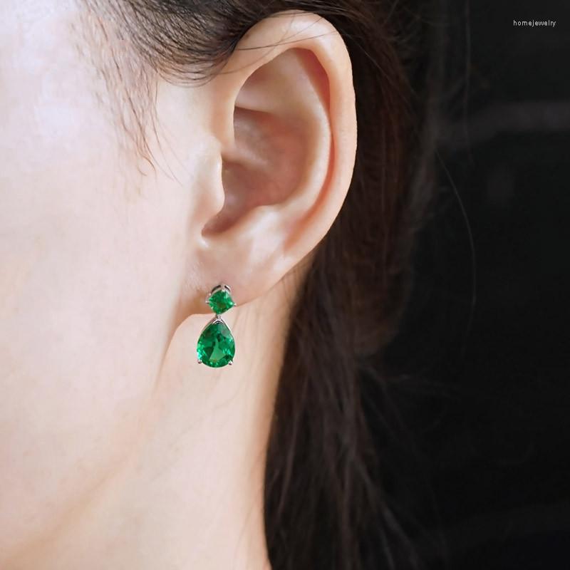 Dangle Earrings Huitan Dainty Women's With Green Cubic Zirconia High Quality Silver Color Birthday Gift Fashion Jewelry
Dangle Earrings Huitan Dainty Women's With Green Cubic Zirconia High Quality Silver Color Birthday Gift Fashion Jewelry