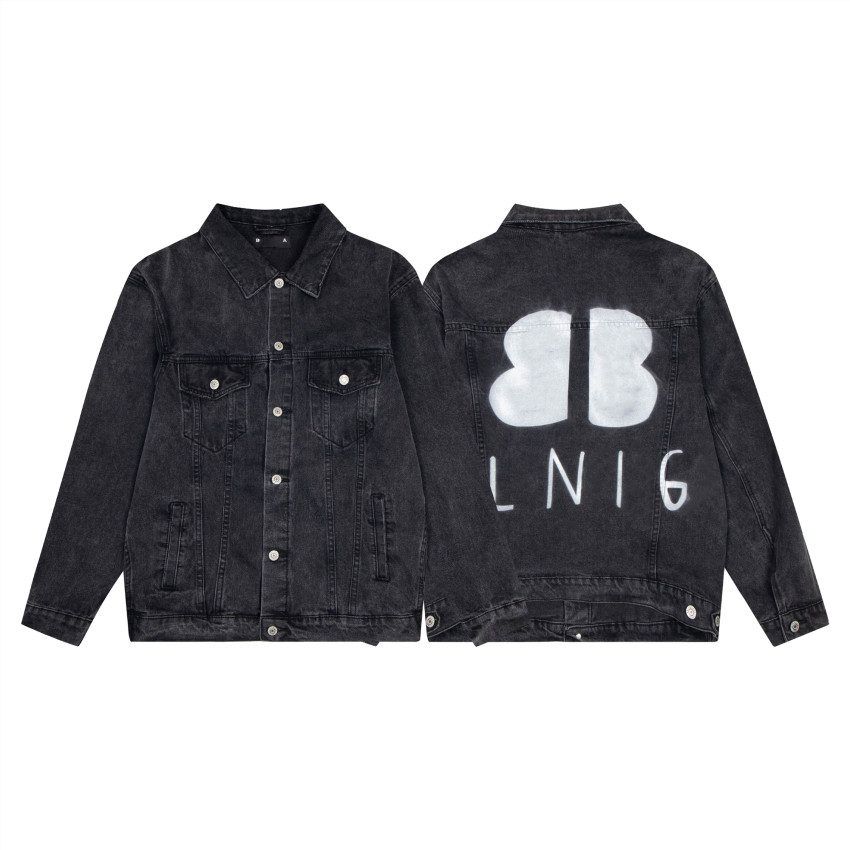 Graffiti Denim Coats Women Autumn Winter Letters Classic Cowboy Top Clothes Luxury Men Jackets with High Quality S-XL, Black1
Graffiti Denim Coats Women Autumn Winter Letters Classic Cowboy Top Clothes Luxury Men Jackets with High Quality S-XL, Black1