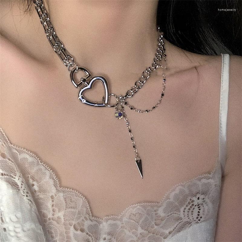 Pendant Necklaces Fashion Simple LOVE Heart Necklace For Women Vintage Thai Silver Short Clavicle Chain Party Jewelry
Pendant Necklaces Fashion Simple LOVE Heart Necklace For Women Vintage Thai Silver Short Clavicle Chain Party Jewelry