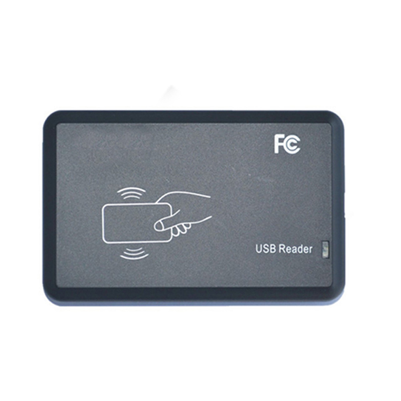 DIY 15 style output format EM4100 125KHZ Id card readeraccess control reader usb port 2pcs white card