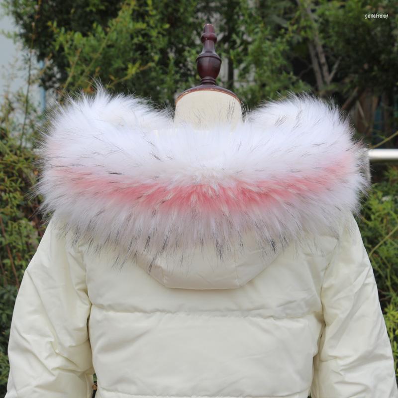 Scarves Lady Blinger Faux Fur Collar Women Men Unisex Down Coat Hood Decor Raccoon Winter Patchwork Colorful
Scarves Lady Blinger Faux Fur Collar Women Men Unisex Down Coat Hood Decor Raccoon Winter Patchwork Colorful