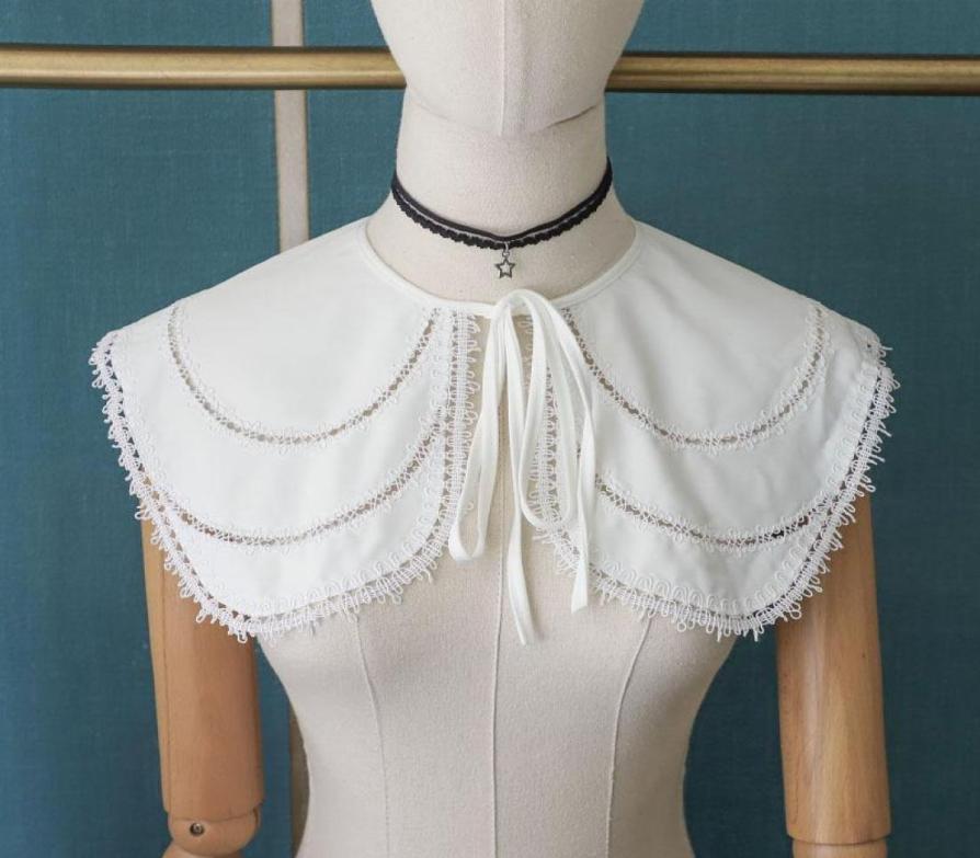 Bow Ties Women Shirt Fake Detachable Collars For Sweater Blouse Tops False Collar Embroidery Floral Lapel Shoulder Wrap Half Shawl7282658
Bow Ties Women Shirt Fake Detachable Collars For Sweater Blouse Tops False Collar Embroidery Floral Lapel Shoulder Wrap Half Shawl7282658