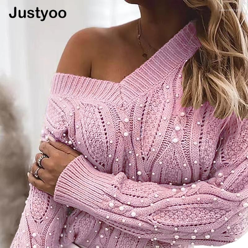 Women's Sweaters Winter Long Sleeve Pearl Women Knit Sweater 2023 Lady Autumn Beading V Neck Hollow Knitted Top Sexy Off-Shoulder Ladies, Gray
Women's Sweaters Winter Long Sleeve Pearl Women Knit Sweater 2023 Lady Autumn Beading V Neck Hollow Knitted Top Sexy Off-Shoulder Ladies, Gray