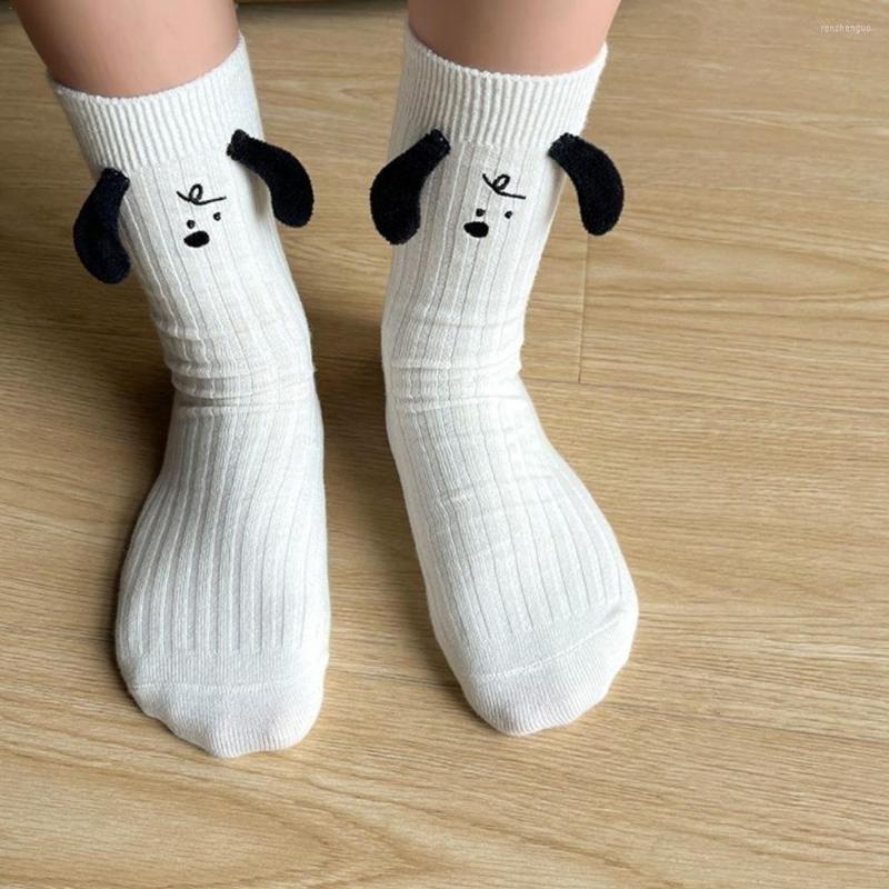 Women Socks 1 Pair Doll Cartoon Fashion Cute Funny Eared Puppy Versatile White Floor Harajuku Creative
Women Socks 1 Pair Doll Cartoon Fashion Cute Funny Eared Puppy Versatile White Floor Harajuku Creative