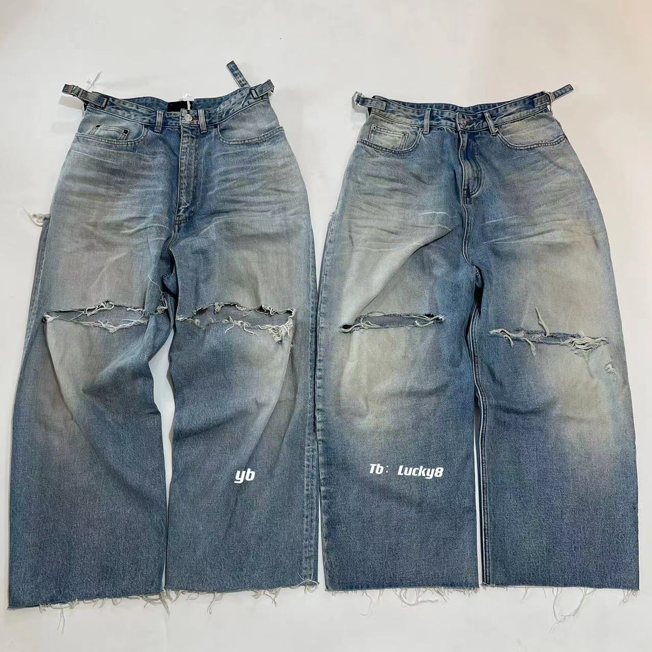 Original Washed Jeans Men baggy Jeans for Men Oversized Denim Pants Fashion Loose Men Hiphop Streetwear Loose Causal jeans, Washed blue
Original Washed Jeans Men baggy Jeans for Men Oversized Denim Pants Fashion Loose Men Hiphop Streetwear Loose Causal jeans, Washed blue