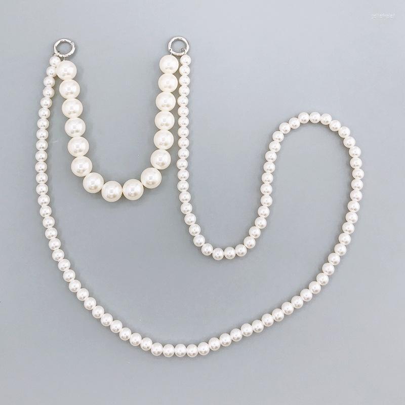 Chains Fashion Pearl Hand Chain Diy Mobile Phone Shell Jewelry Accessories Handmade Beaded Two-in-one Slung
Chains Fashion Pearl Hand Chain Diy Mobile Phone Shell Jewelry Accessories Handmade Beaded Two-in-one Slung