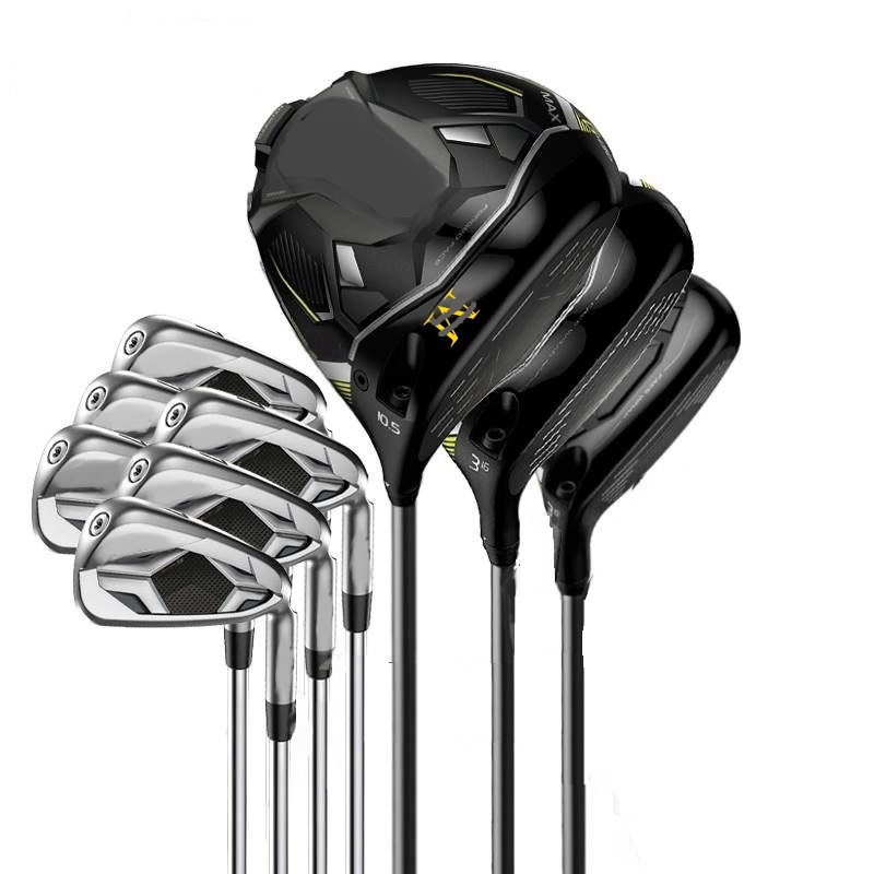MAX Golf Clubs Male Complete Set Driver Fairway Woods Irons Full set Men's With Graphite Steel Shaft With Headcover DHL UPS FEDEX
MAX Golf Clubs Male Complete Set Driver Fairway Woods Irons Full set Men's With Graphite Steel Shaft With Headcover DHL UPS FEDEX