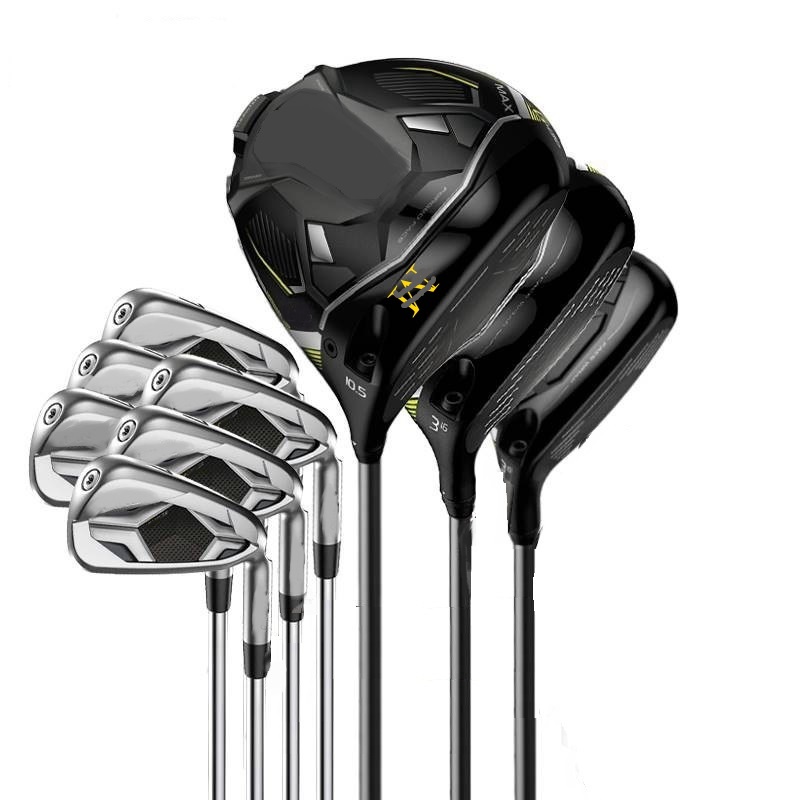 

MAX Golf Clubs Male Complete Set Driver Fairway Woods Irons Full set Men's With Graphite Steel Shaft With Headcover DHL UPS FEDEX