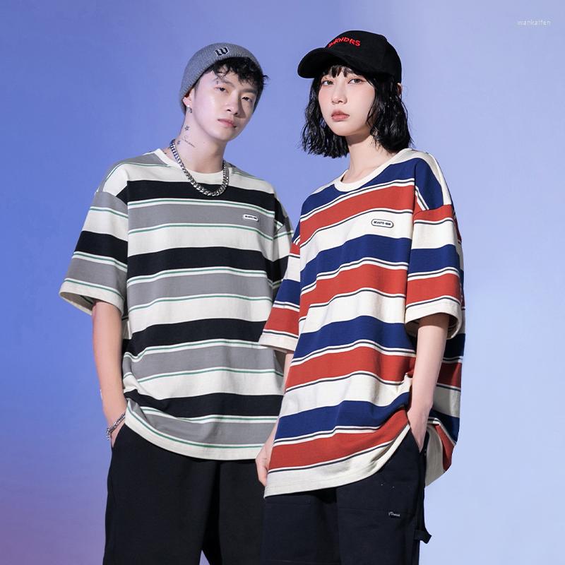 Men's T Shirts Striped Short Sleeve Men's T-shirt Summer Couples Handsome All-match Loose Cotton Students Round Collar Trend Male, Black
Men's T Shirts Striped Short Sleeve Men's T-shirt Summer Couples Handsome All-match Loose Cotton Students Round Collar Trend Male, Black