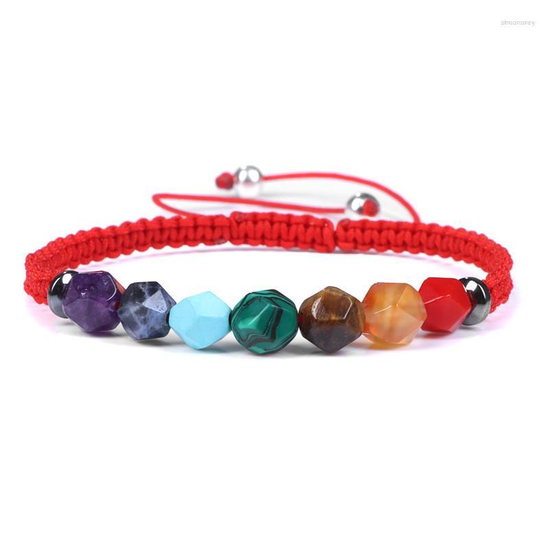 Strand 7 Chakra Healing Yoga Reiki Prayer Beaded Bracelet Natural Stone Balance Beads Braided Rope Bangle Jewelry Gift For Women Friend
Strand 7 Chakra Healing Yoga Reiki Prayer Beaded Bracelet Natural Stone Balance Beads Braided Rope Bangle Jewelry Gift For Women Friend