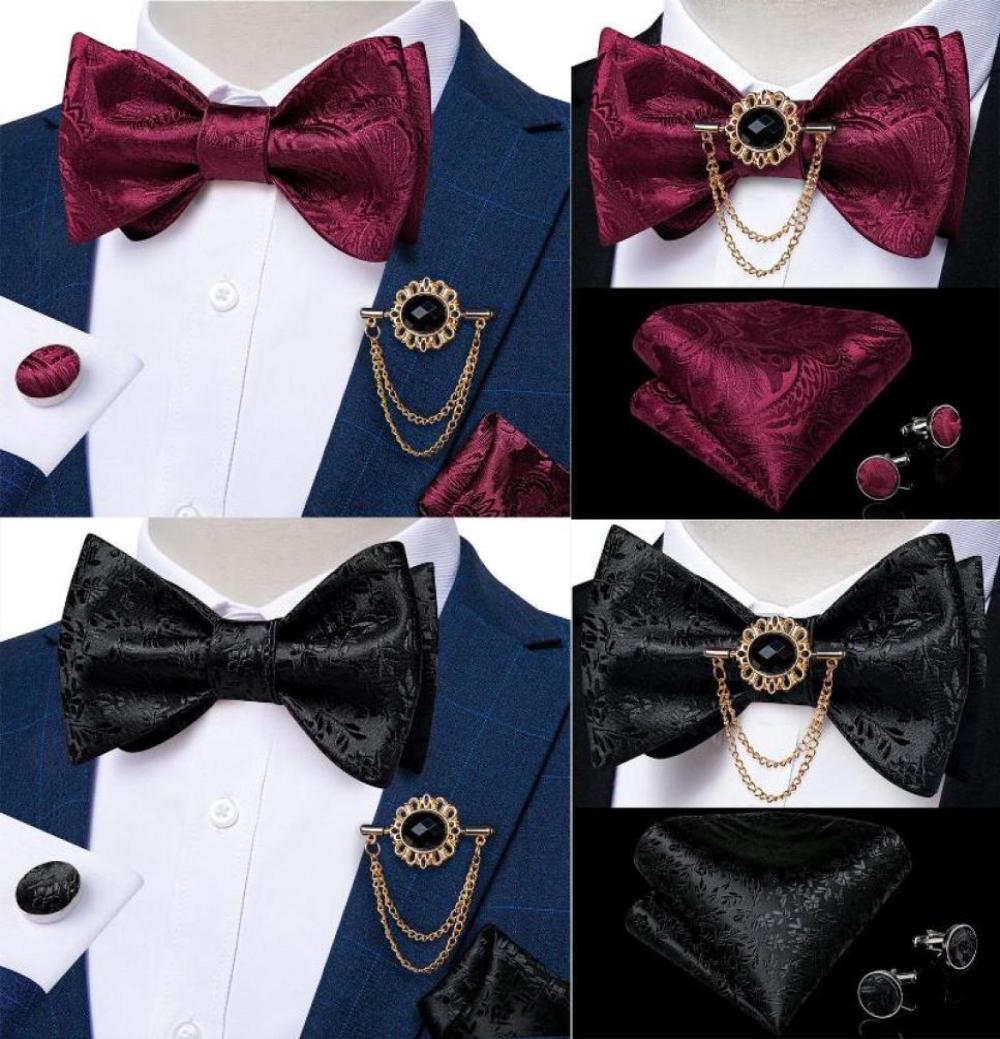 Bow Ties Black Floral Men039s Tie Set Formal Business Party Bowknot Accessories Metal Brooch Chain Men Gift Butterfly Cravat Di9790443
Bow Ties Black Floral Men039s Tie Set Formal Business Party Bowknot Accessories Metal Brooch Chain Men Gift Butterfly Cravat Di9790443