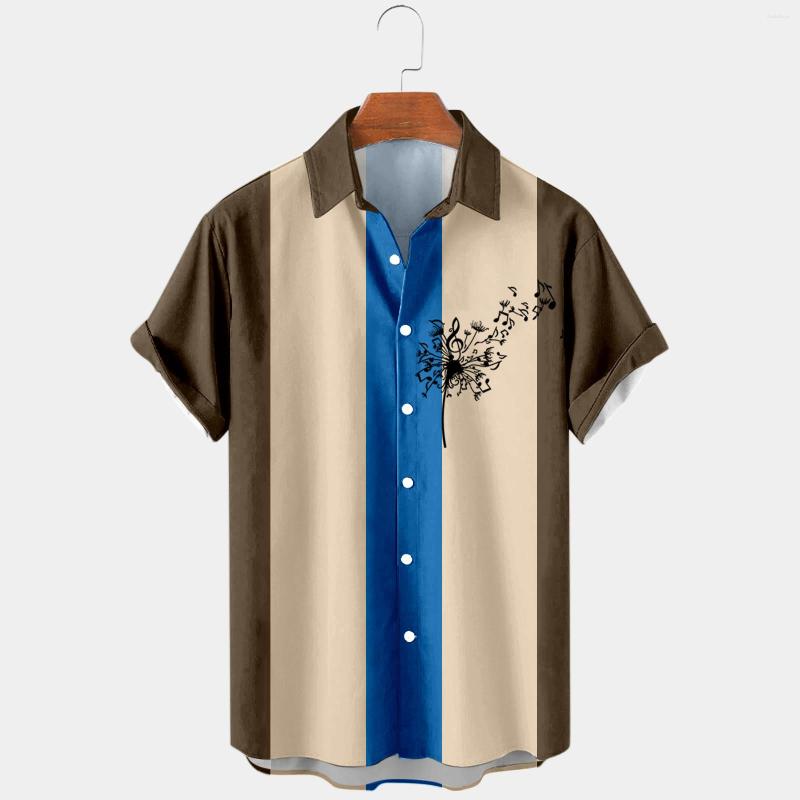 Men' Casual Shirts Streetwear Shirt Stripe Print Button Music Prints For Men Dailywear Camisas Blusas Vacation Outfits Tops, Yellow
Men' Casual Shirts Streetwear Shirt Stripe Print Button Music Prints For Men Dailywear Camisas Blusas Vacation Outfits Tops, Yellow