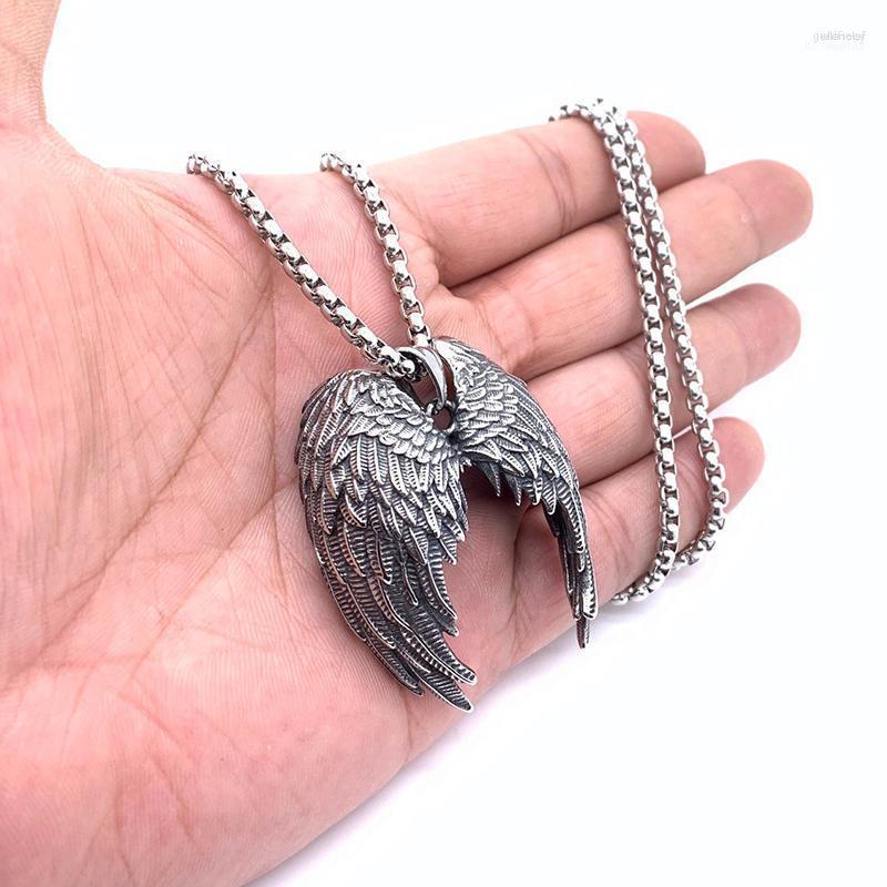 Pendant Necklaces Fashion Vintage Personality Angel Wing For Men Punk Trend Jewelry Gifts Gord22
Pendant Necklaces Fashion Vintage Personality Angel Wing For Men Punk Trend Jewelry Gifts Gord22