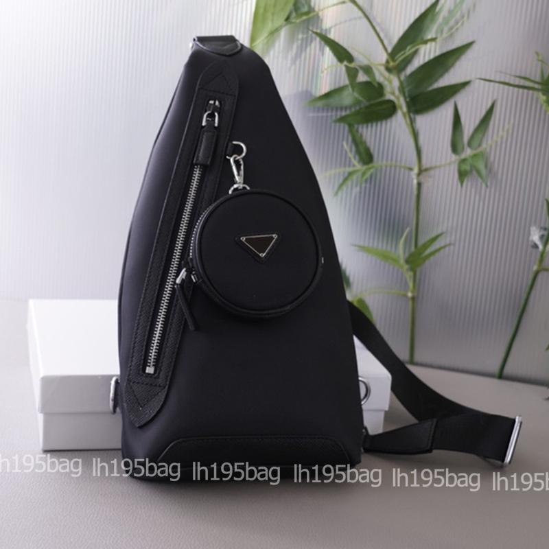 Men's Chest Sling Bag Nylon Classic Designer Man Bags Luxury Designer Straddle Purse Purse Tramp Messenger Lu Belt Bag, Black 
Men's Chest Sling Bag Nylon Classic Designer Man Bags Luxury Designer Straddle Purse Purse Tramp Messenger Lu Belt Bag, Black