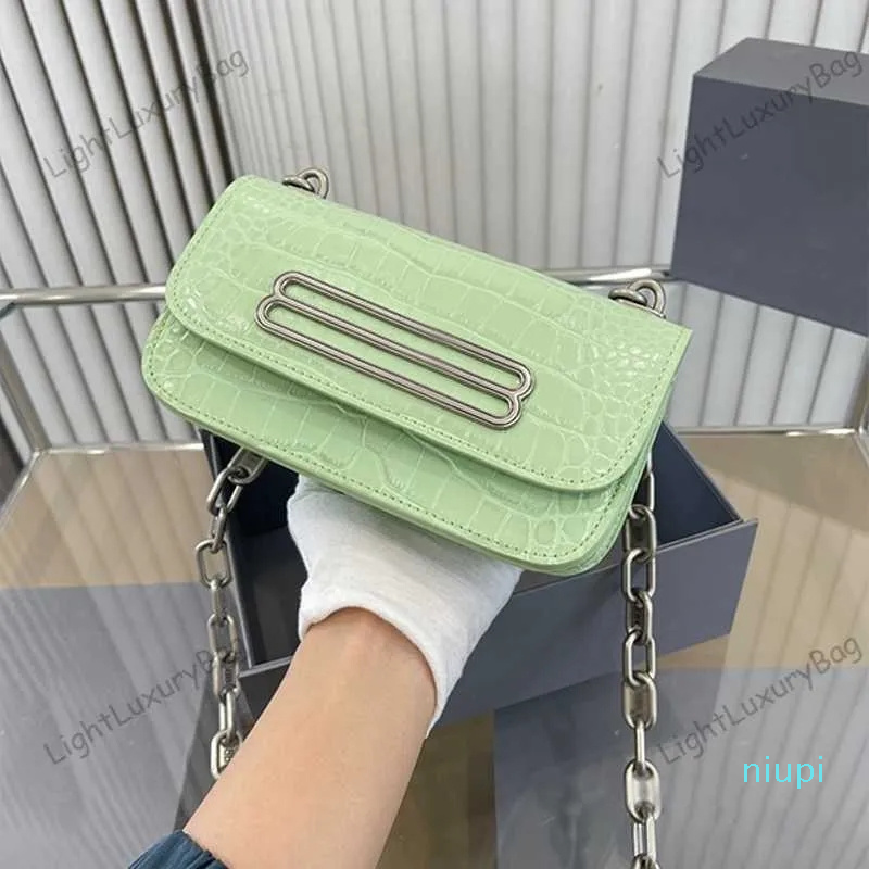 Designer Trend Light Green Alligator Pattern Crossbody Bag Designer Leather Evening Shoulder Bags Fashion Big Chain Cross Body Wallet Luxury Handbags, Grey
Designer Trend Light Green Alligator Pattern Crossbody Bag Designer Leather Evening Shoulder Bags Fashion Big Chain Cross Body Wallet Luxury Handbags, Grey