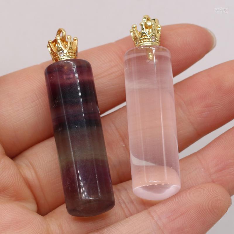 Pendant Necklaces Natural Stone Gem Cylindrical Handmade Crafts DIY Exquisite Necklace Bracelet Jewelry Gift For Women 12x48mmPendant Gord22
Pendant Necklaces Natural Stone Gem Cylindrical Handmade Crafts DIY Exquisite Necklace Bracelet Jewelry Gift For Women 12x48mmPendant Gord22