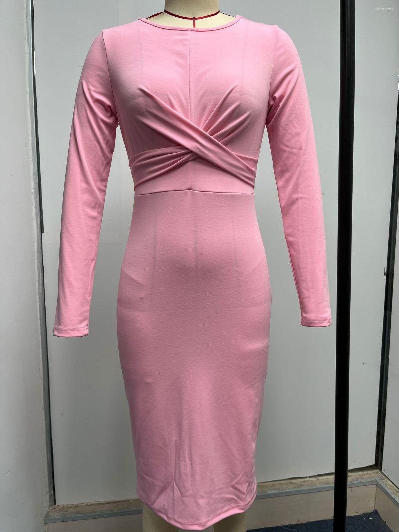 Casual Dresses Women's Dress 2023 Autumn Retro Slim Wrap Buttock Long Skirt Temperament Long-sleeved Vestidos Female, Red
Casual Dresses Women's Dress 2023 Autumn Retro Slim Wrap Buttock Long Skirt Temperament Long-sleeved Vestidos Female, Red