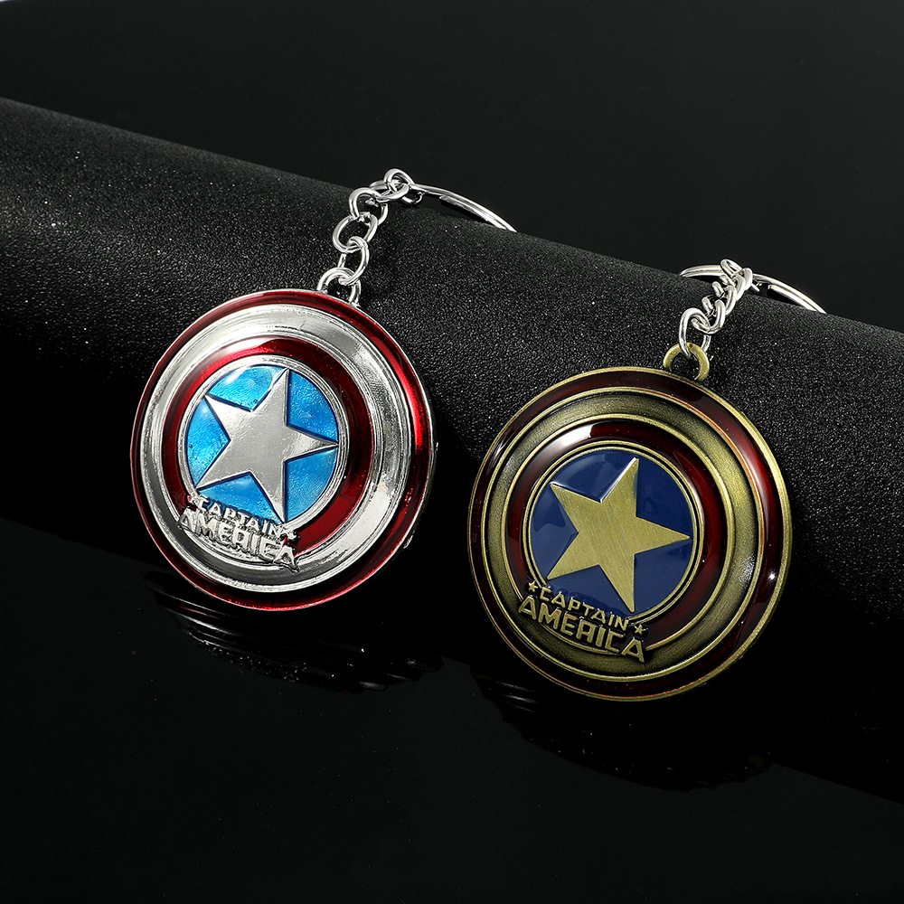 Anime film hero captain Drip Oil Metal Ball Bell Keychain key ring accesssory, Color #1
Anime film hero captain Drip Oil Metal Ball Bell Keychain key ring accesssory, Color #1