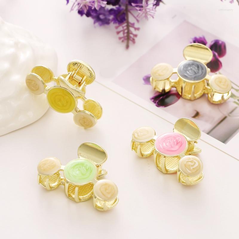 Hair Clips & Barrettes VKME Korean Fashion Elegant Gold Metal For Women Girl Makeup Clamps Colorful Round Barrette Clip Claw
Hair Clips & Barrettes VKME Korean Fashion Elegant Gold Metal For Women Girl Makeup Clamps Colorful Round Barrette Clip Claw