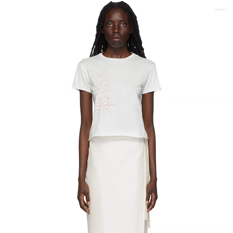 Women' T Shirts 2023 Spring And Summer Hand-painted Soft Breathable Cotton Round Neck Short-sleeved T-shirt, White
Women' T Shirts 2023 Spring And Summer Hand-painted Soft Breathable Cotton Round Neck Short-sleeved T-shirt, White
