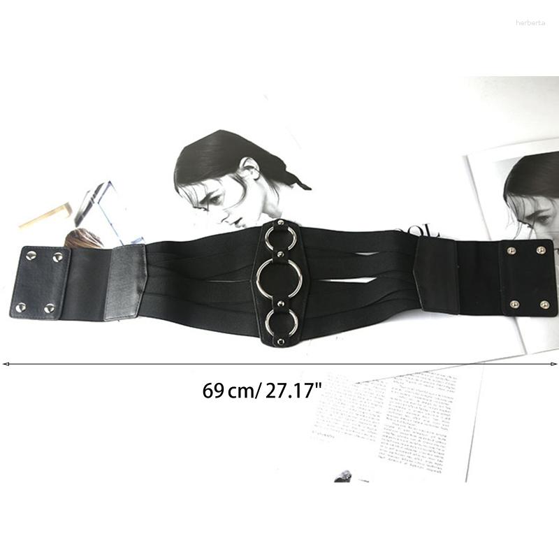 Belts M2EA Elastic Corset Belt Sexy Underbust Top For Women Dresses Waist Coat Elegant Wide Dress, Black
Belts M2EA Elastic Corset Belt Sexy Underbust Top For Women Dresses Waist Coat Elegant Wide Dress, Black