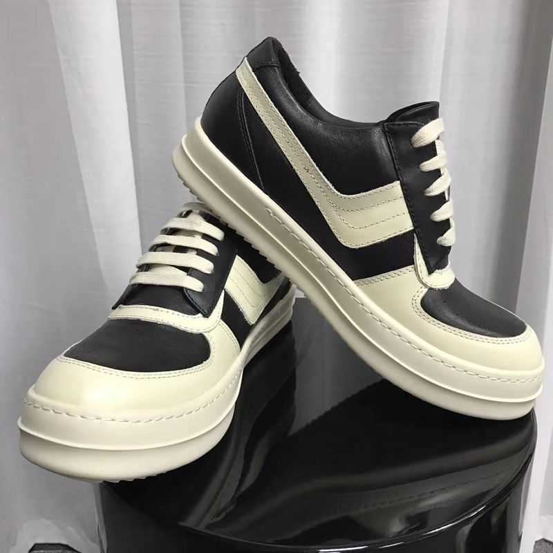 rick RO low top shoes men's leather casual barb and lace up board shoes women's high rise thick sole versatile shallow cut black and white 22ss single shoes
rick RO low top shoes men's leather casual barb and lace up board shoes women's high rise thick sole versatile shallow cut black and white 22ss single shoes